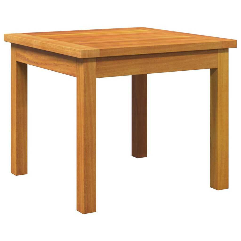 Mesa Lateral vidaXL 45x45x38 cm Madeira de Acácia Sólida