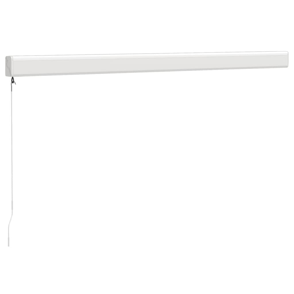 vidaXL Toldo retrátil 3x2,5 m tecido e alumínio cor creme