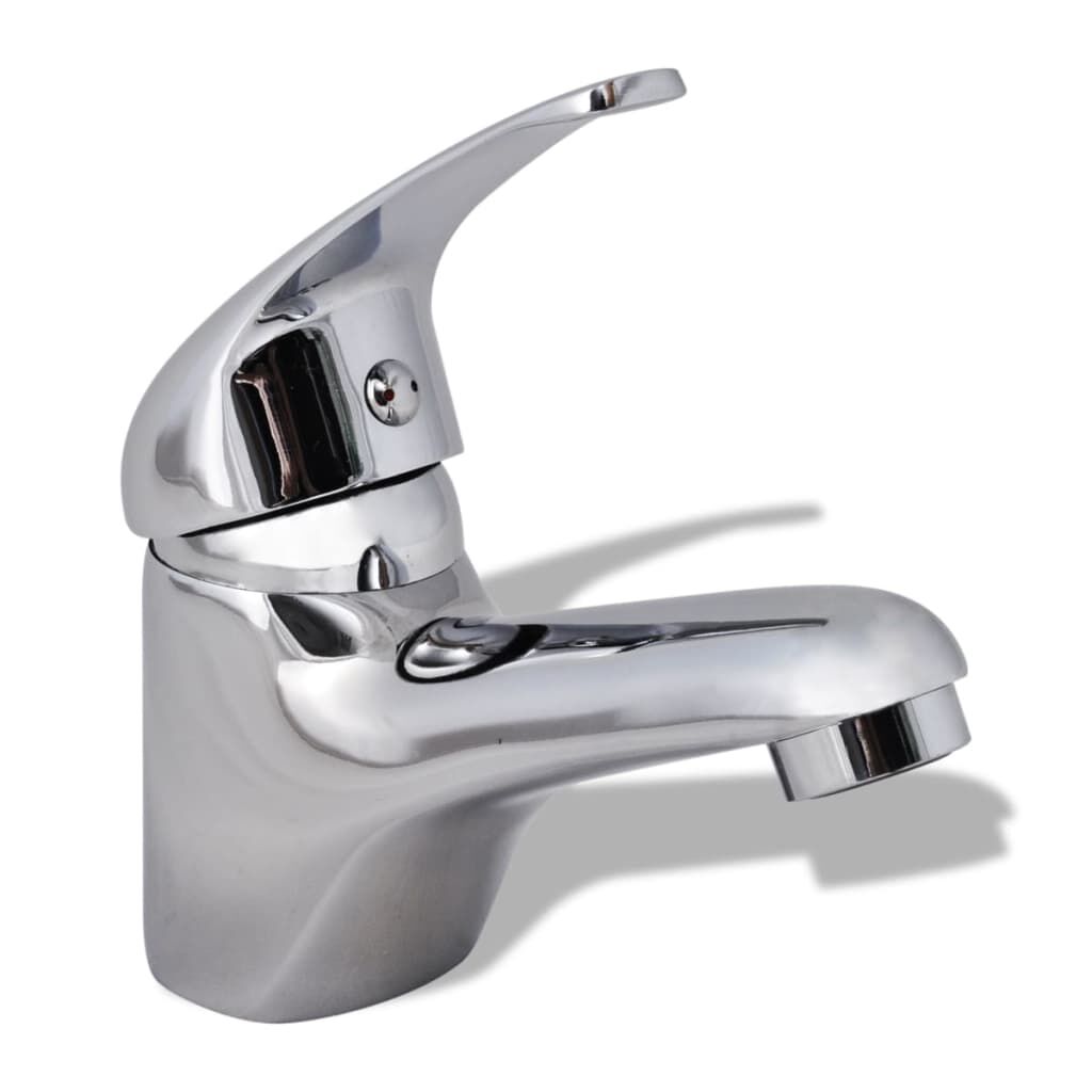 vidaXL Torneiras de bidé 2 pcs cromado