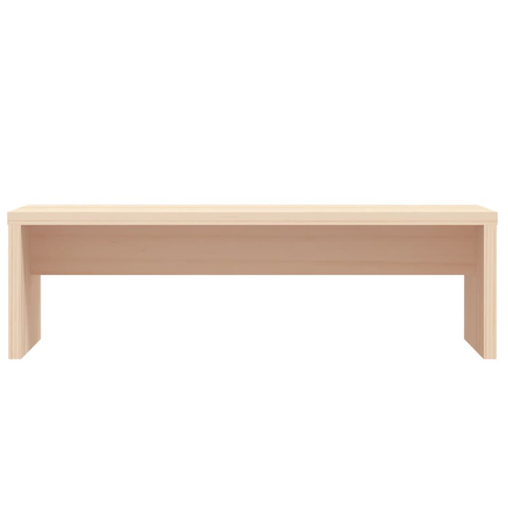 vidaXL Suporte para monitor 50x27x15 cm madeira de pinho maciça