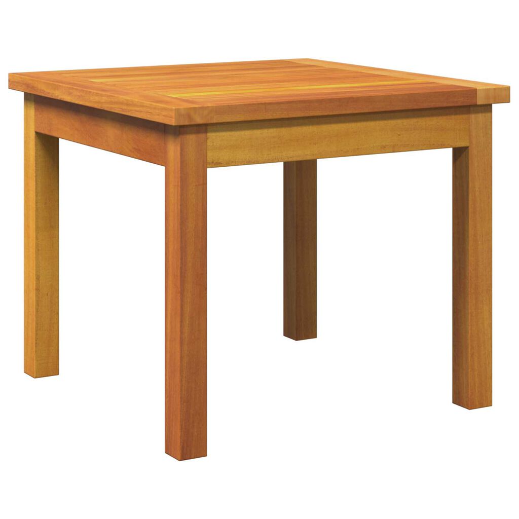 Mesa Lateral vidaXL 45x45x38 cm Madeira de Acácia Sólida