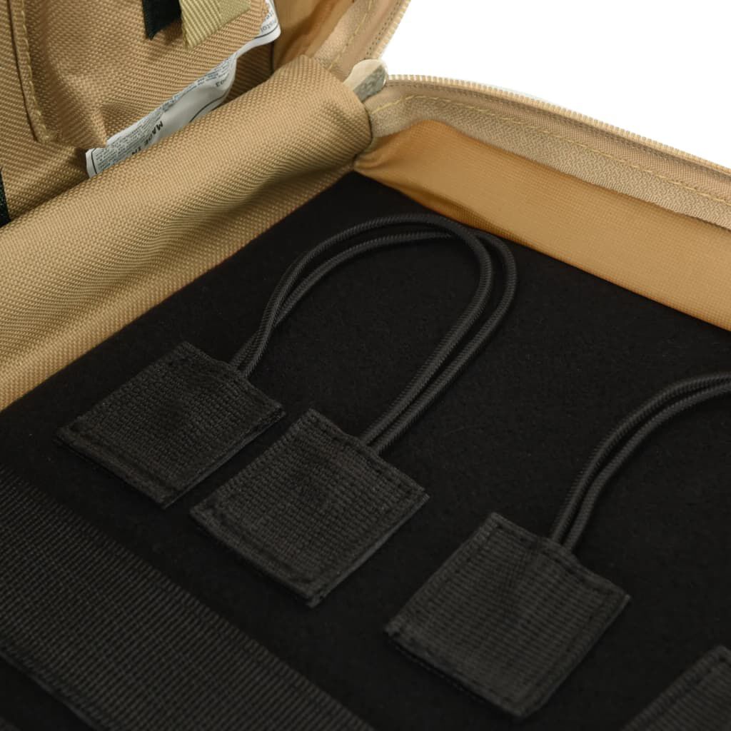 vidaXL Saco para pistola 40x24x10 cm tecido oxford caqui
