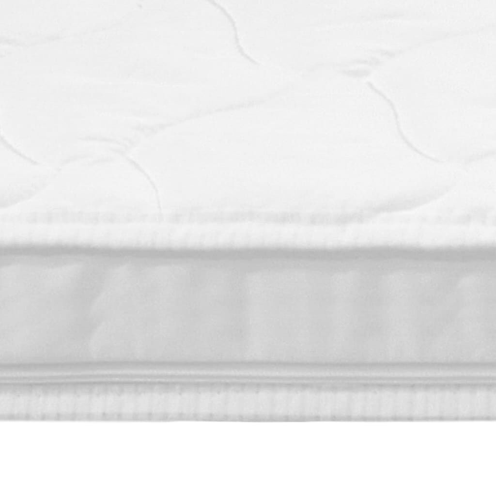 vidaXL Sobrecolchão 160x200 cm perfil estilo ovo em espuma fria 6 cm
