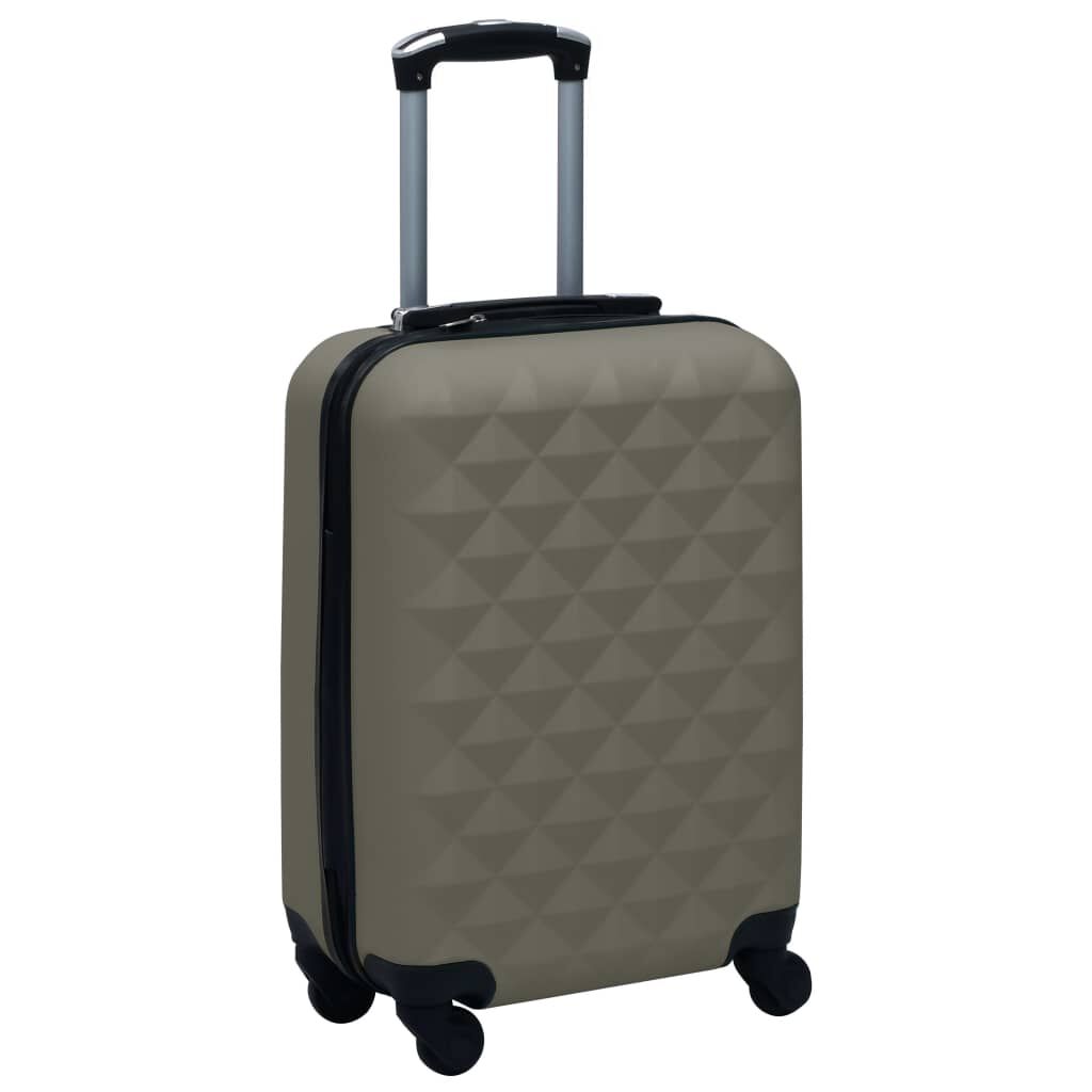 vidaXL Conjunto de tróleis estojo rígido 2 pcs ABS antracite